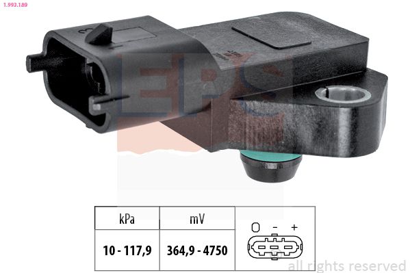 EPS 1.993.189 Air Pressure Sensor, altitude adaption