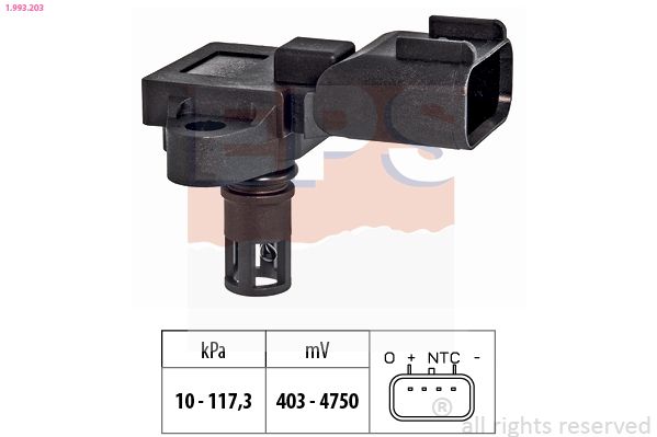 EPS 1.993.203 Air Pressure Sensor, altitude adaption