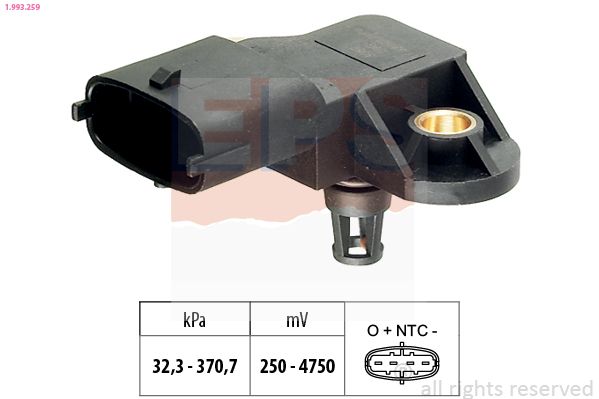 EPS 1.993.259 Air Pressure Sensor, altitude adaption