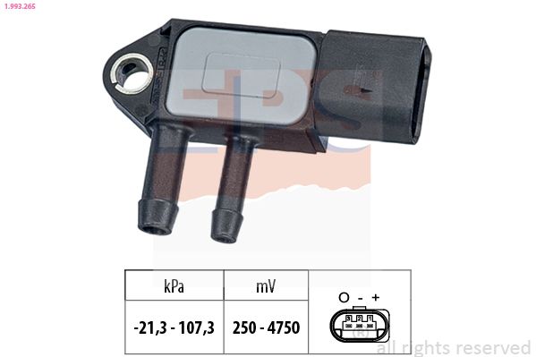 EPS 1.993.265 Air Pressure Sensor, altitude adaption