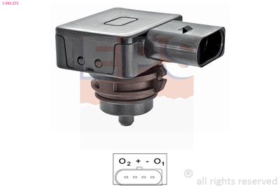 Air Pressure Sensor, altitude adaption EPS 1.993.275