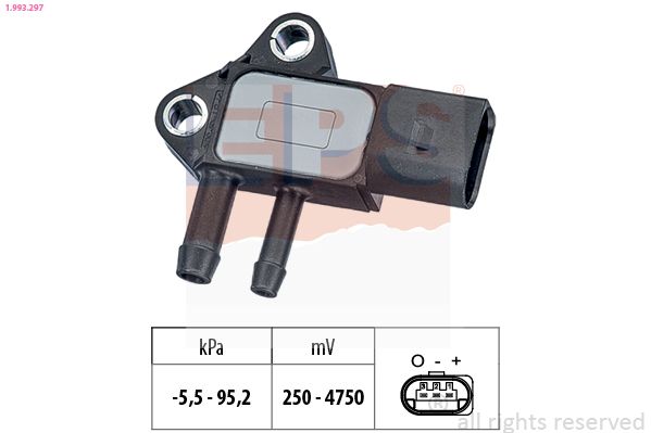 EPS 1.993.297 Sensor, exhaust pressure