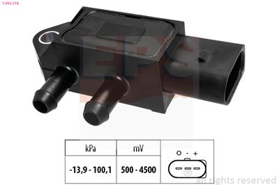 Air Pressure Sensor, altitude adaption EPS 1.993.318