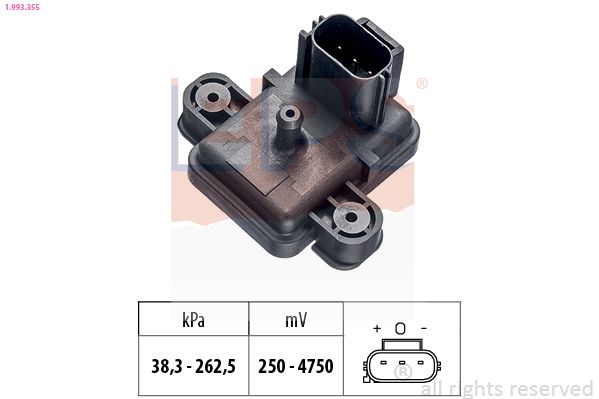 EPS 1.993.355 Air Pressure Sensor, altitude adaption