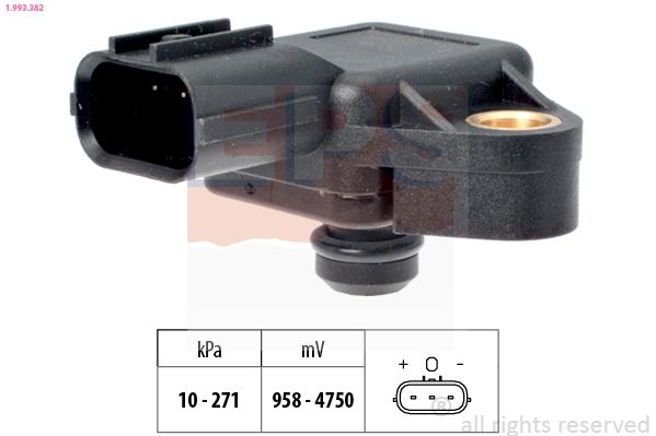 EPS 1.993.382 Air Pressure Sensor, altitude adaption