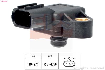 Air Pressure Sensor, altitude adaption EPS 1.993.382