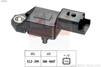 Air Pressure Sensor, altitude adaption EPS 1.993.426
