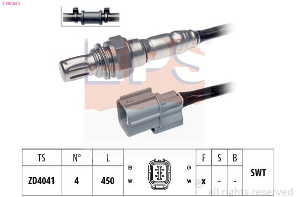 EPS 1.997.654 Lambda Sensor