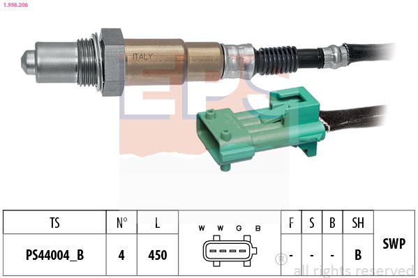 EPS 1.998.206 Lambda Sensor