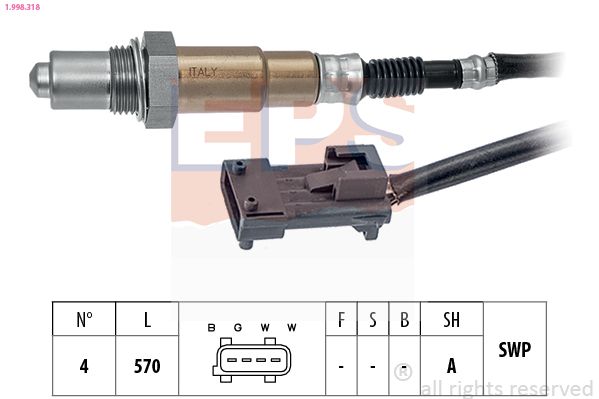 EPS 1.998.318 Lambda Sensor