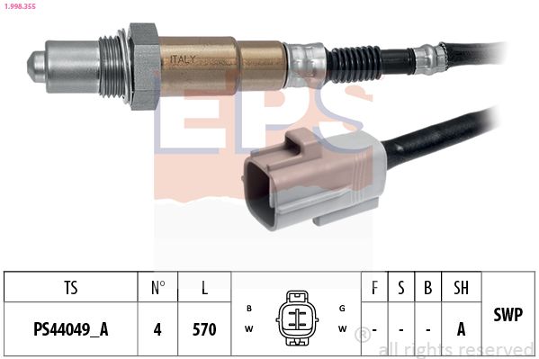 EPS 1.998.355 Lambda Sensor