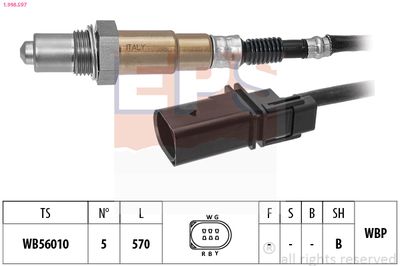 Lambda Sensor EPS 1.998.597
