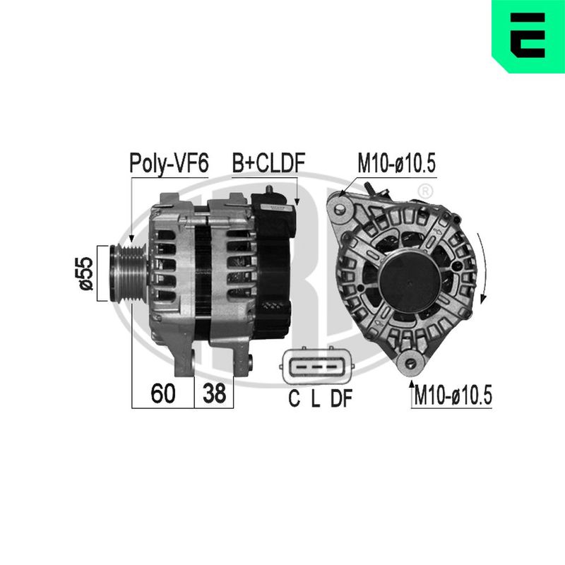 ERA 209009 Alternator