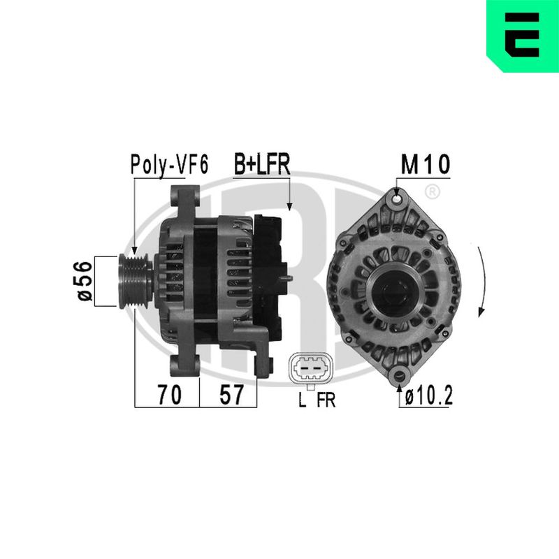 ERA 209017 Alternator