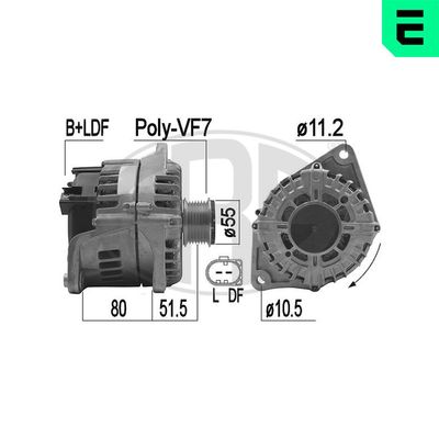 Alternator ERA 209183