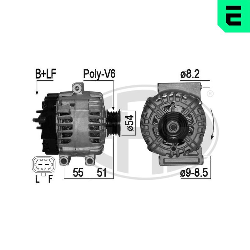 ERA 209241A Alternator