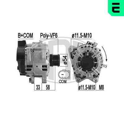 Alternator ERA 209588