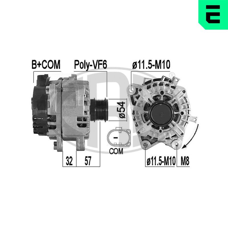ERA 209589 Alternator
