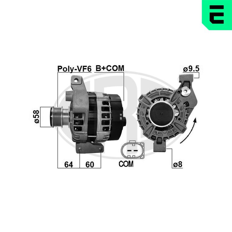 ERA 209623 Alternator
