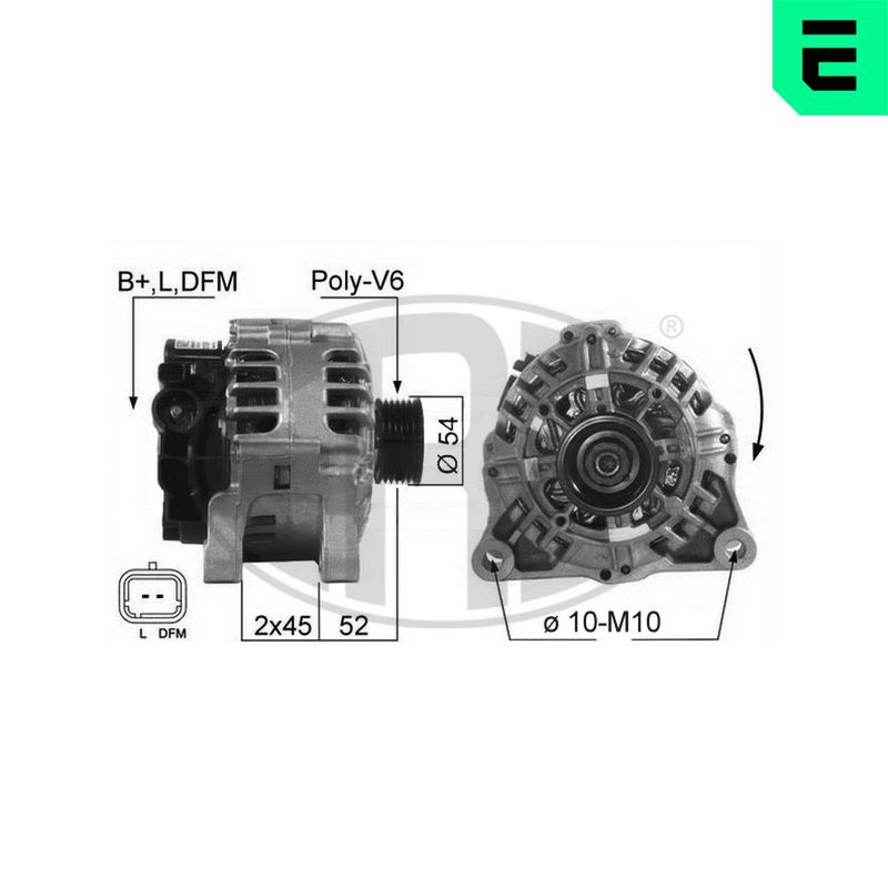 ERA 210347 Alternator