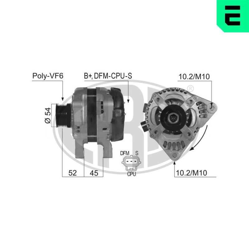 ERA 210358 Alternator
