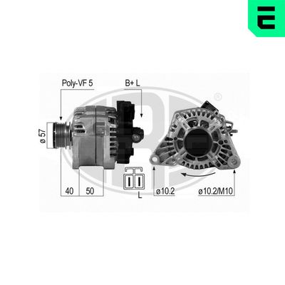 Alternator ERA 210651