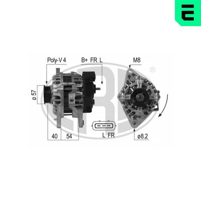 Alternator ERA 210652