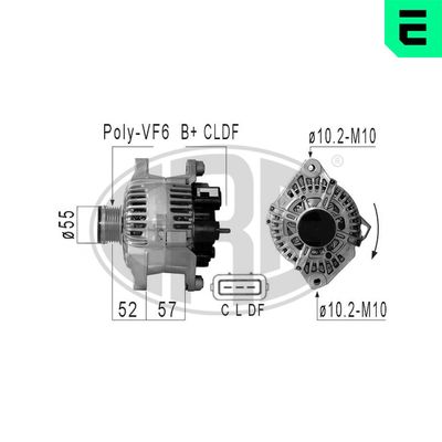 Alternator ERA 210820