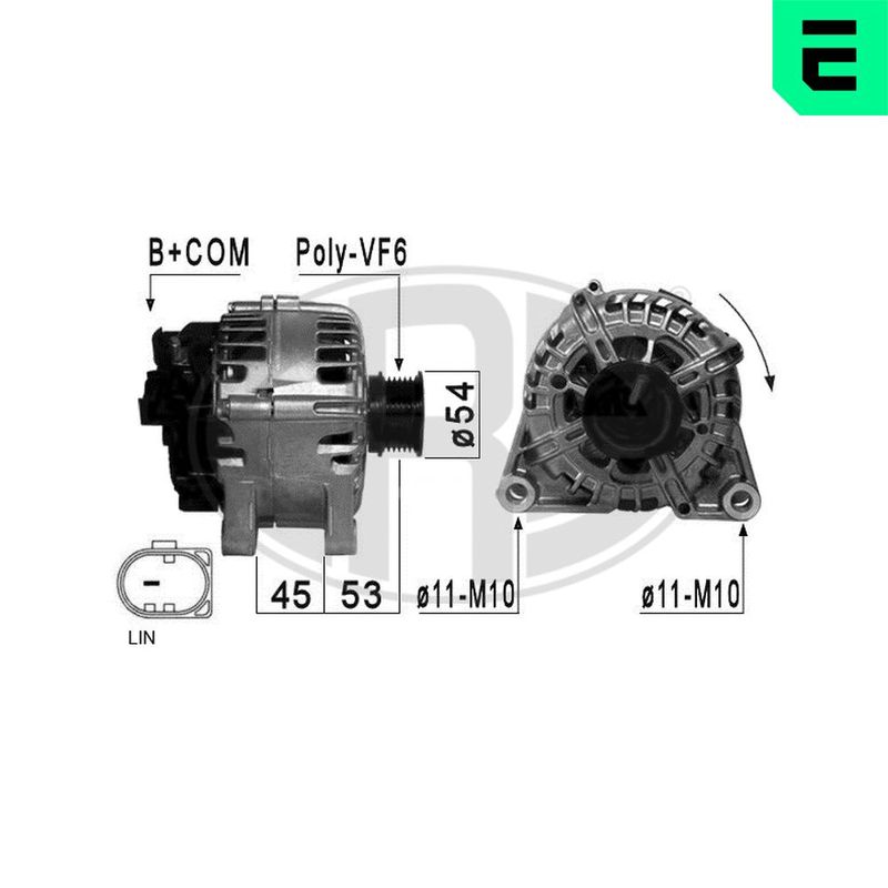 ERA 210876 Alternator