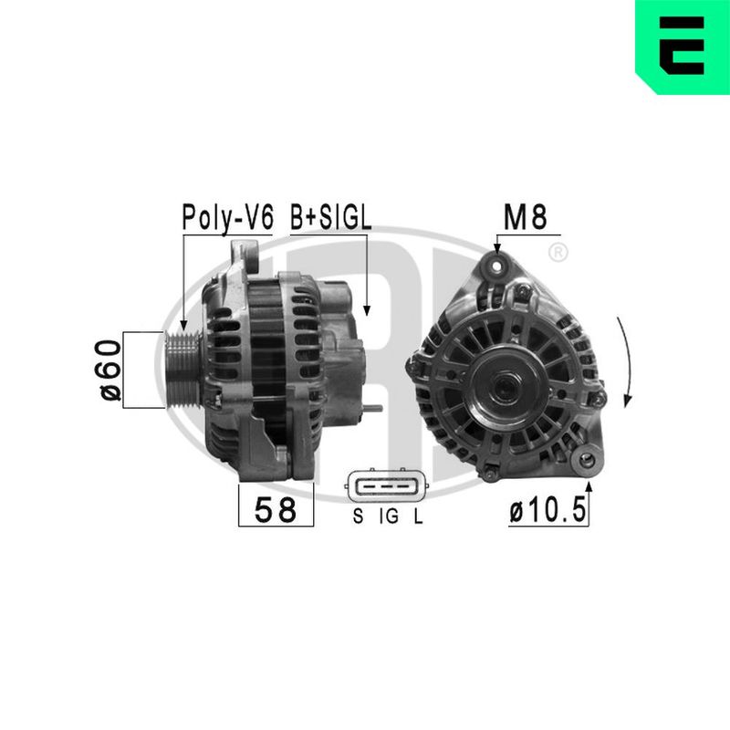 ERA 210909 Alternator