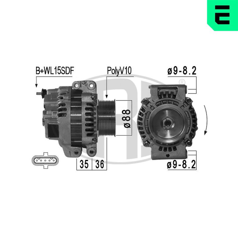 ERA 210917 Alternator