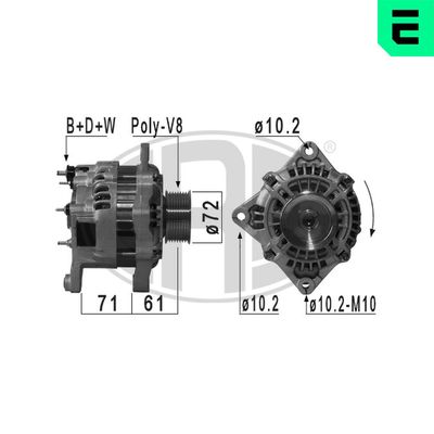 Alternator ERA 210925