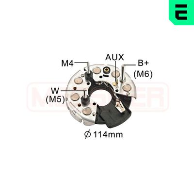 Rectifier, alternator ERA 215321