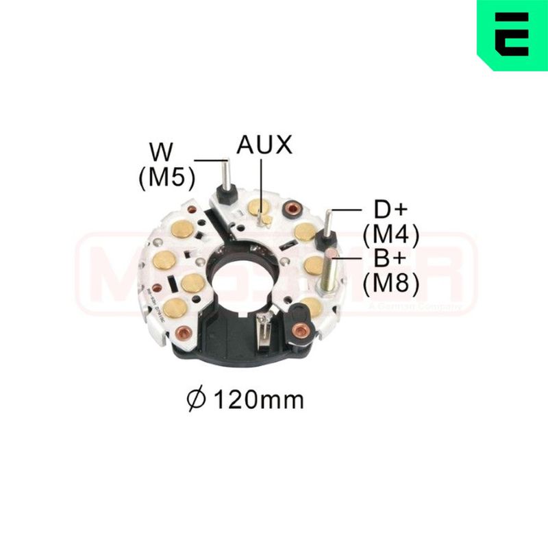 ERA 215347 Rectifier, alternator