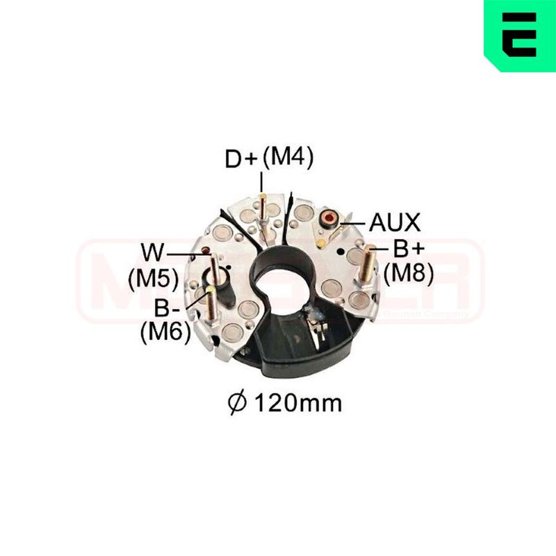 ERA 215359 Rectifier, alternator