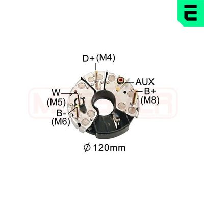 Rectifier, alternator ERA 215359