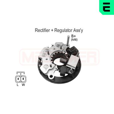 Rectifier, alternator ERA 215943