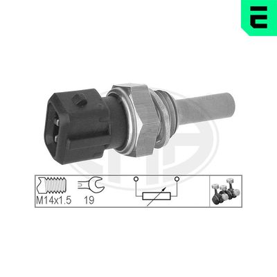Sensor, coolant temperature ERA 330129