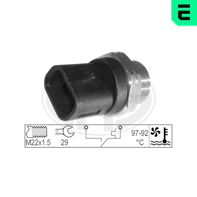ERA 330179 Temperature Switch, radiator fan