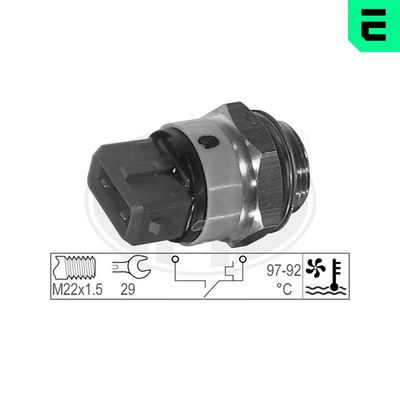 Temperature Switch, radiator fan ERA 330188