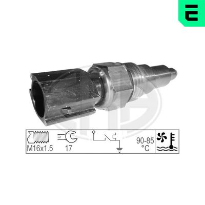 Temperature Switch, radiator fan ERA 330195