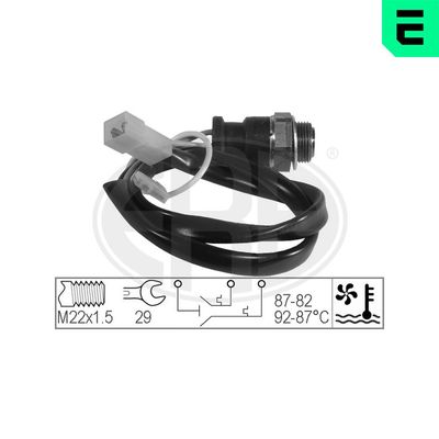 Temperature Switch, radiator fan ERA 330202
