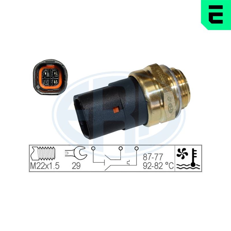 ERA 330219 Temperature Switch, radiator fan