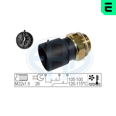 Temperature Switch, radiator fan ERA 330220
