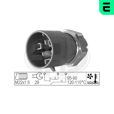 Temperature Switch, radiator fan ERA 330223