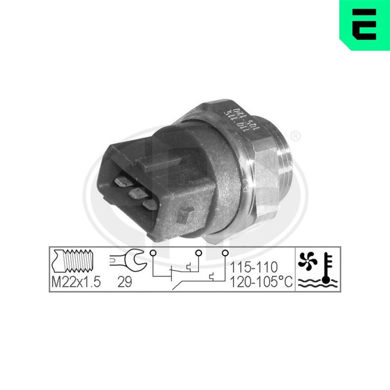 ERA 330227 Temperature Switch, radiator fan