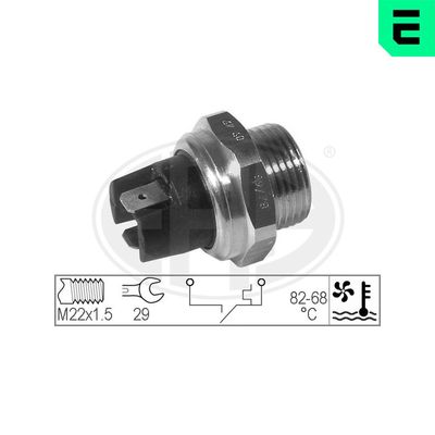 Temperature Switch, radiator fan ERA 330266