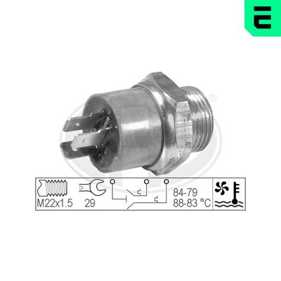 Temperature Switch, radiator fan ERA 330267