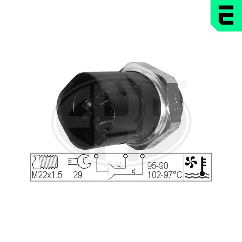 ERA 330280 Temperature Switch, radiator fan