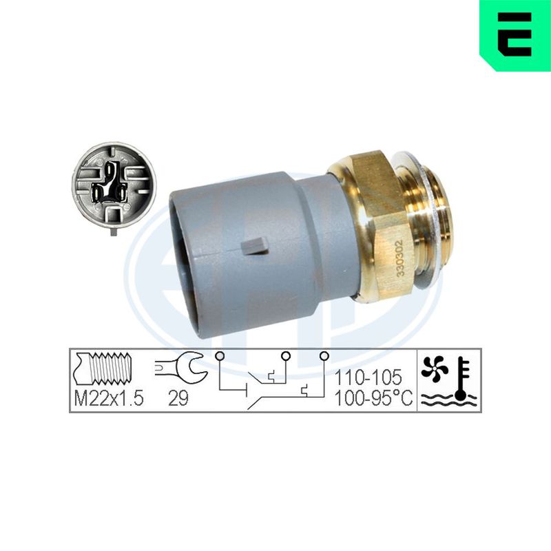 ERA 330302 Temperature Switch, radiator fan